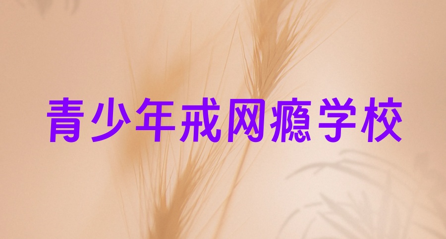 贵阳叛逆戒网瘾全封闭青少年学校