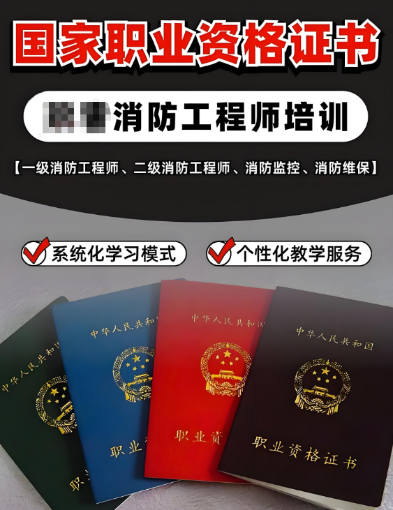 职业资格证考试培训机构，考证培训，一级建造师考证，消防工程师考证