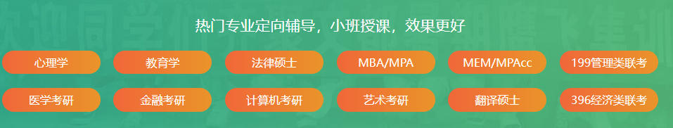 考研初试复试培训机构