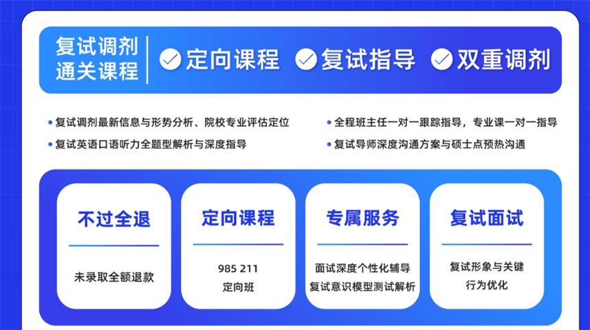 考研复试调剂指导机构榜单推荐