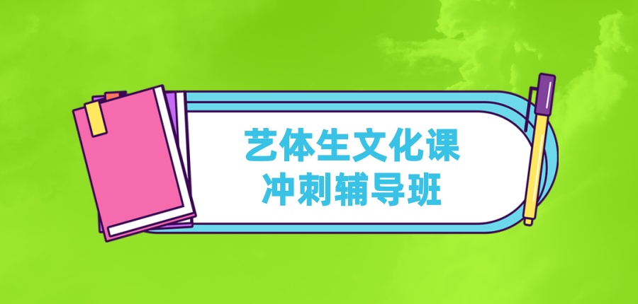 艺体生文化课冲刺辅导班