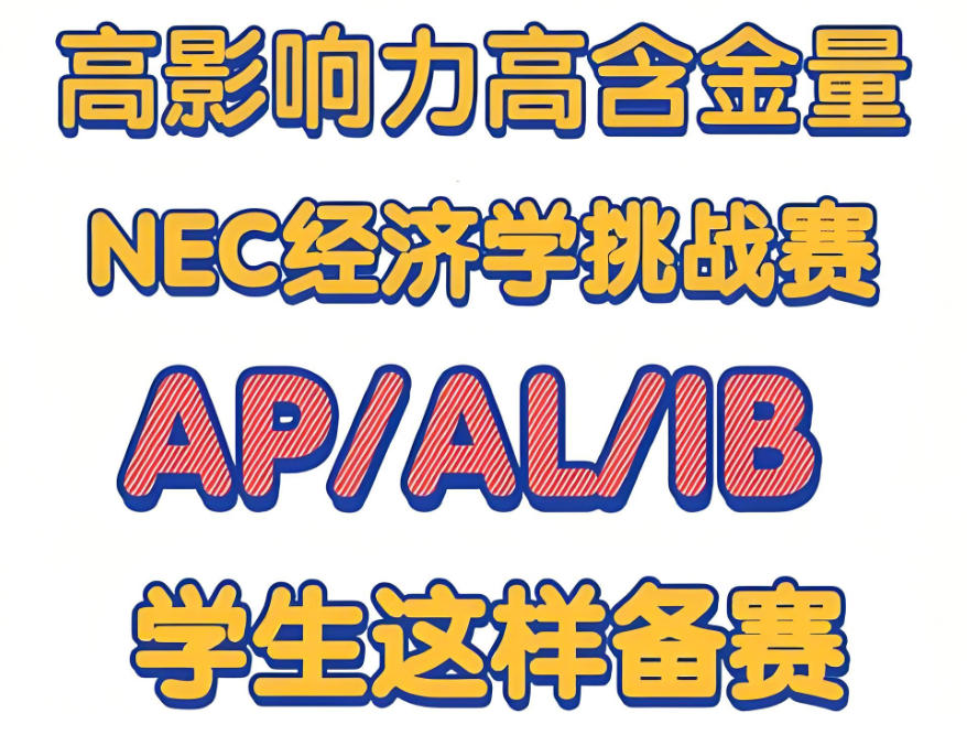 NEC经济学国际竞赛培训机构