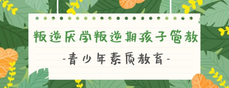 叛逆青少年军事化封闭矫正学校
