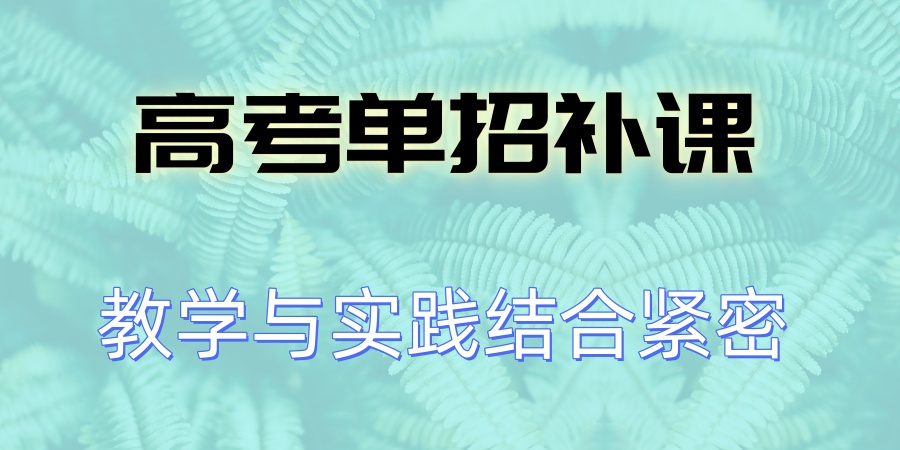 南宁单招培训机构