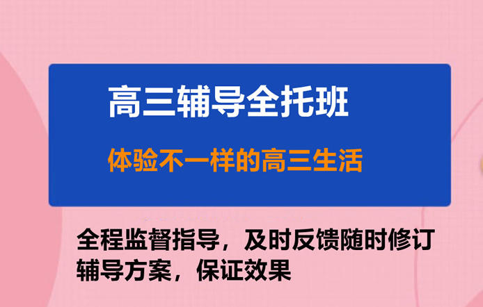 高三全日制高考冲刺辅导机构