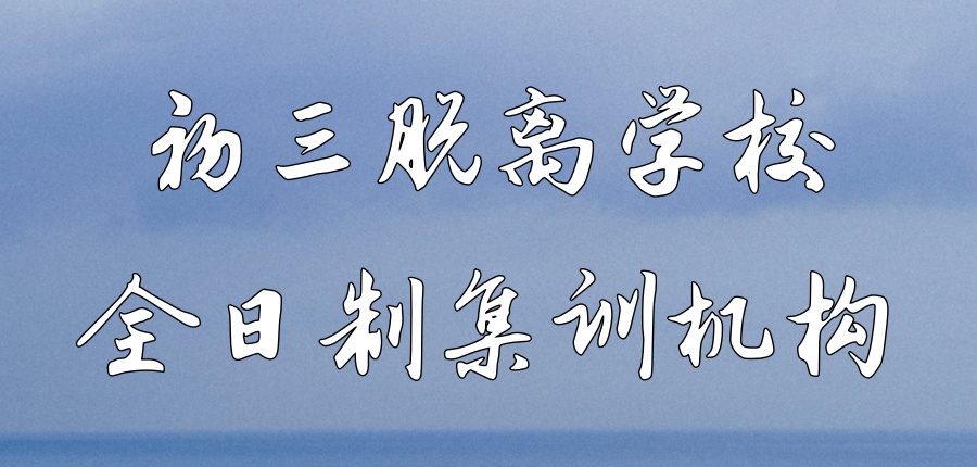 中山初三寒假集训中考冲刺班