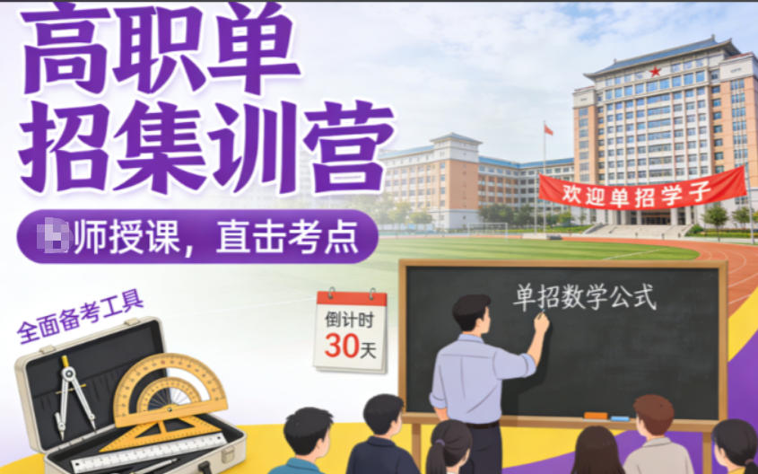 上海高职单招补习班