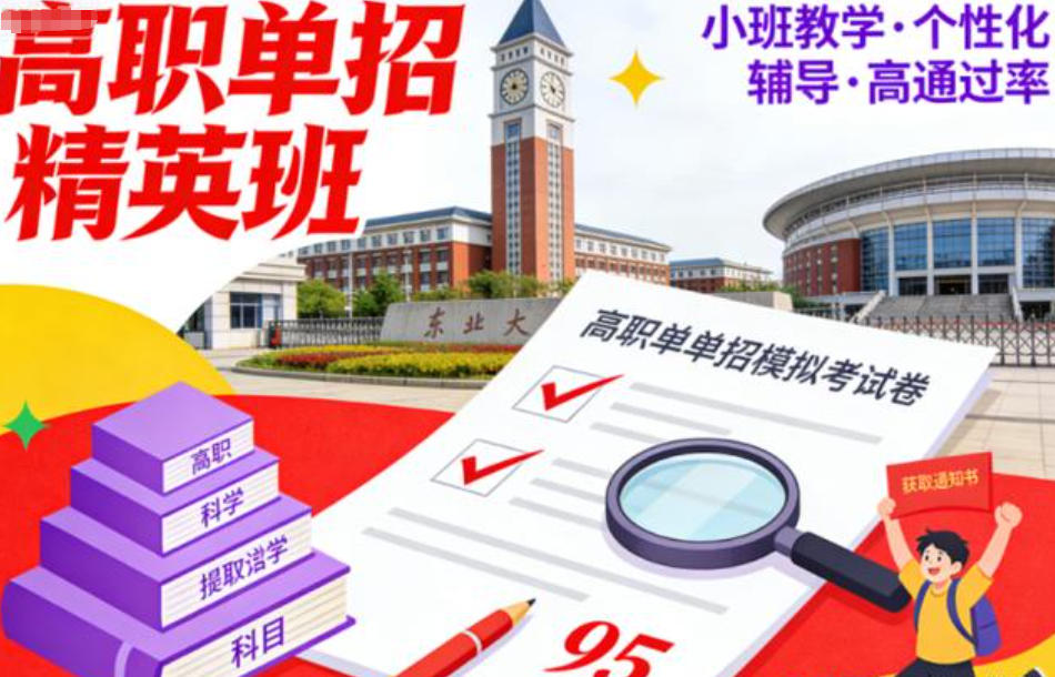 广州高职单招培训班