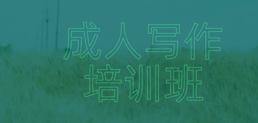 成人写作培训机构 成人写作培训机构