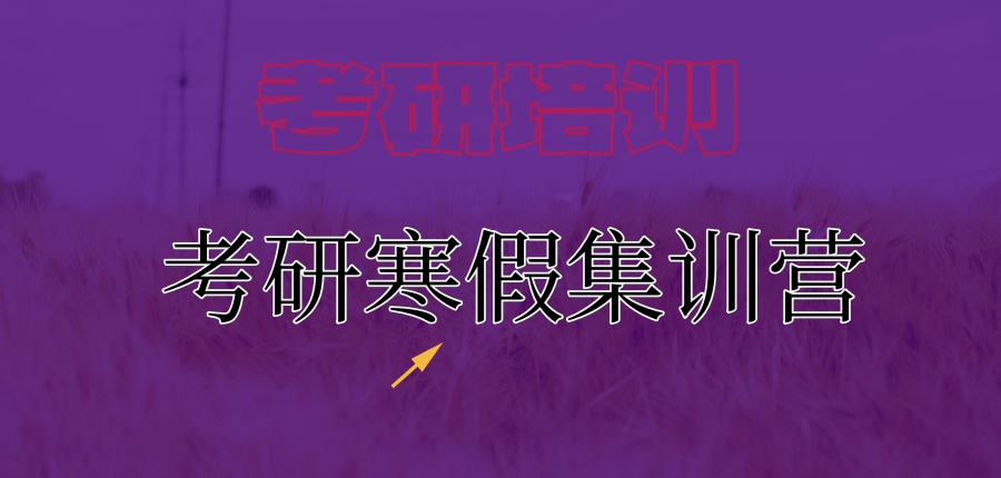 寒假考研集训营