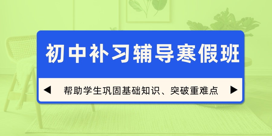 南京初中补习辅导机构