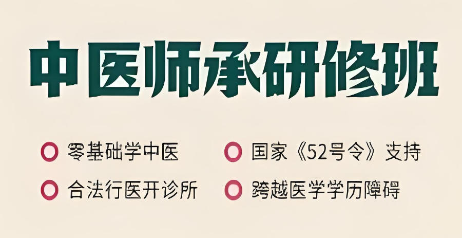 中医师承教学培训机构