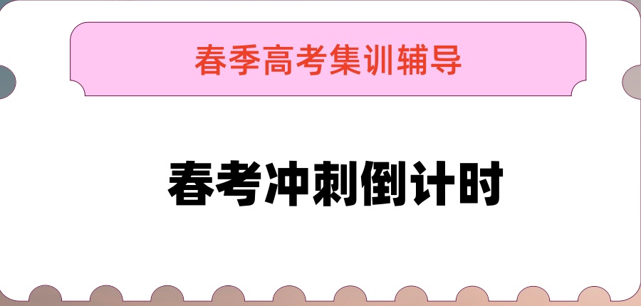 春考辅导机构