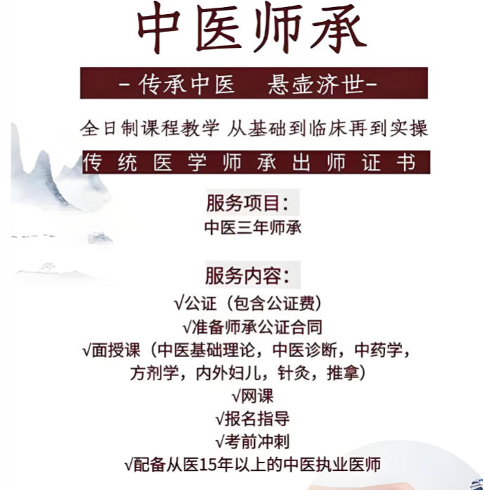十大中医师承培训机构