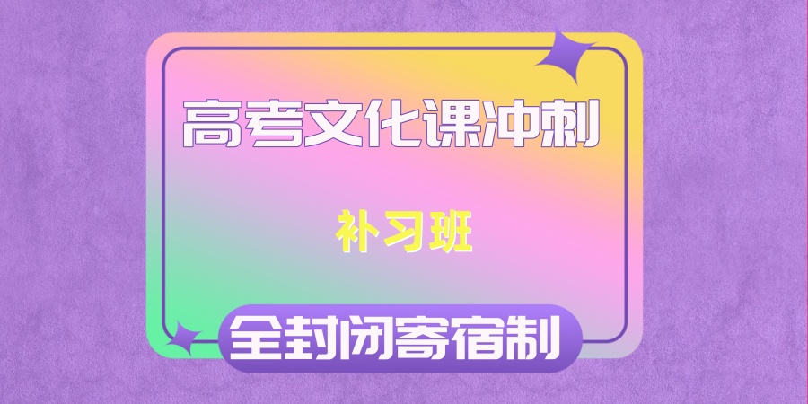 高考文化课冲刺班