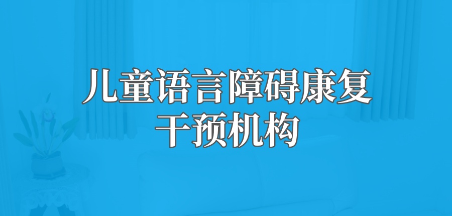 语言训练机构