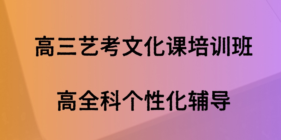高三文化课冲刺辅导班