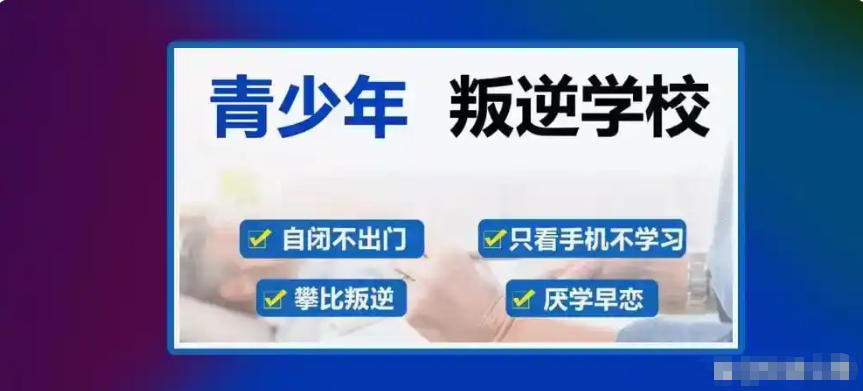 叛逆网瘾少年全封闭特训学校