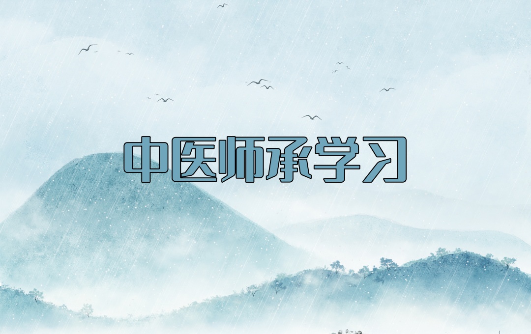中医师承培训机构