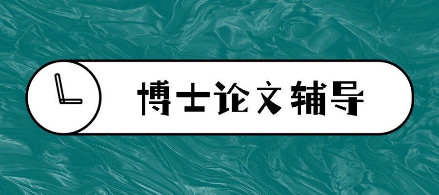 博士论文辅导机构
