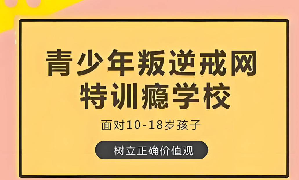 揭晓10大手机瘾网瘾戒除学校榜单公布