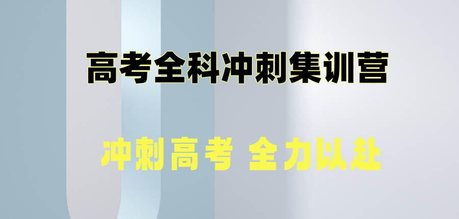 高考冲刺辅导机构