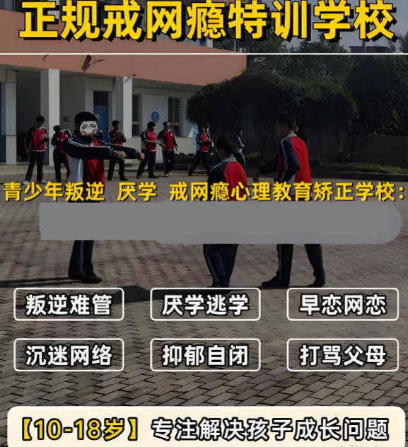 湖北五大手机瘾网瘾戒除学校实力排行榜一览