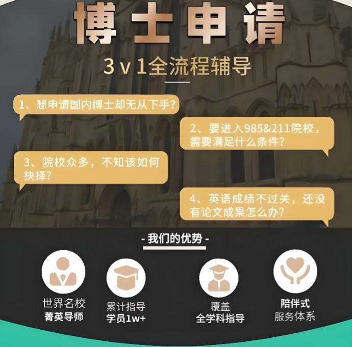 考博/申博培训机构