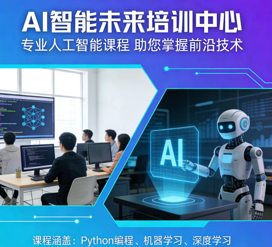 正规AI人工智能培训机构排名前十名单推荐