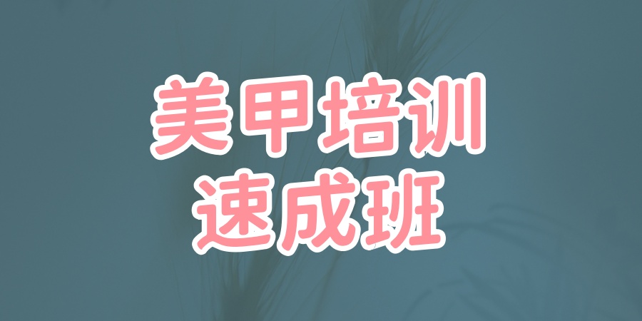 美甲培训速成班