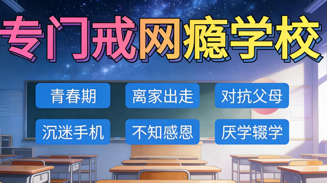 手机瘾网瘾戒除学校