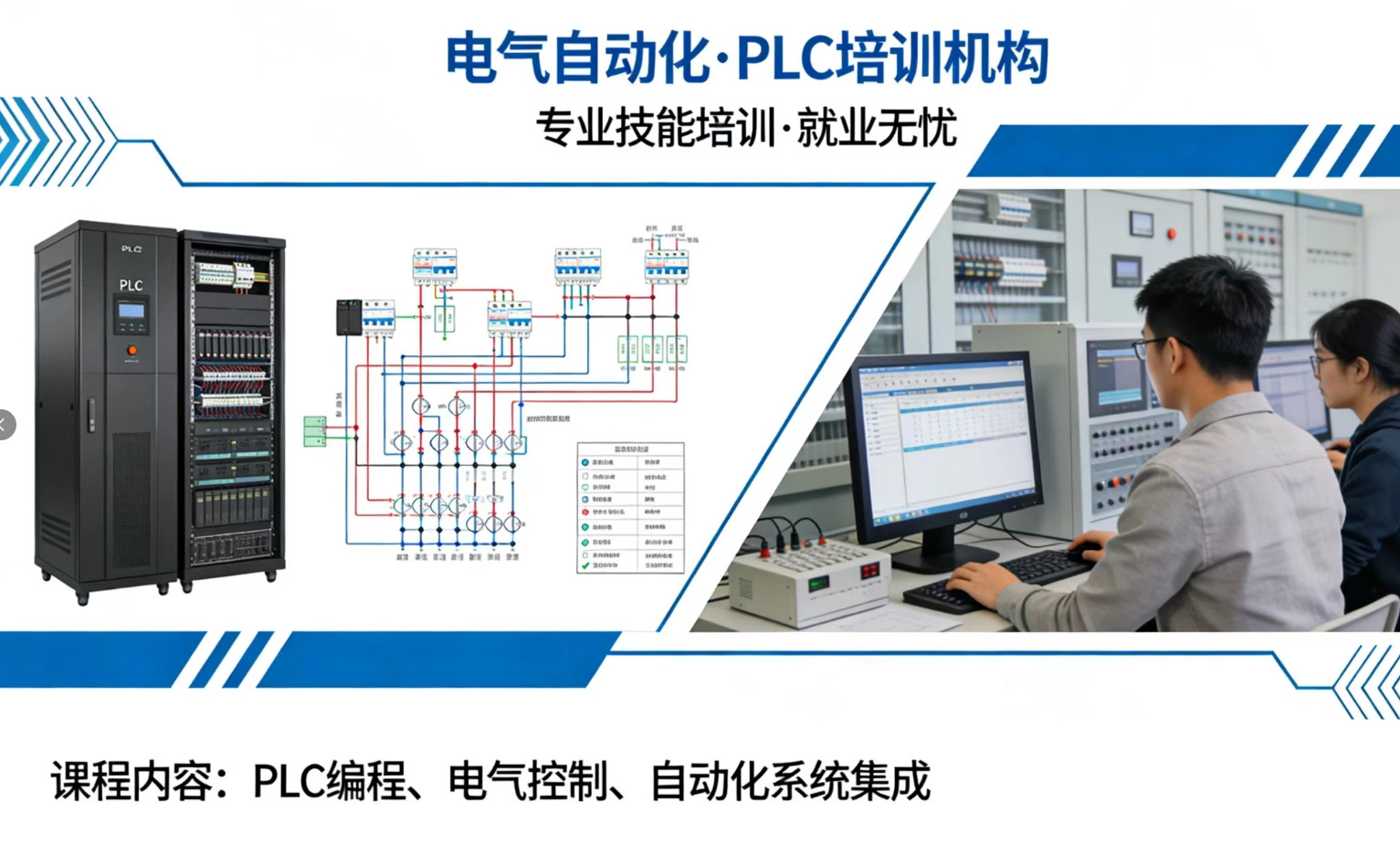 电气自动化plc编程培训机构五大名单汇总