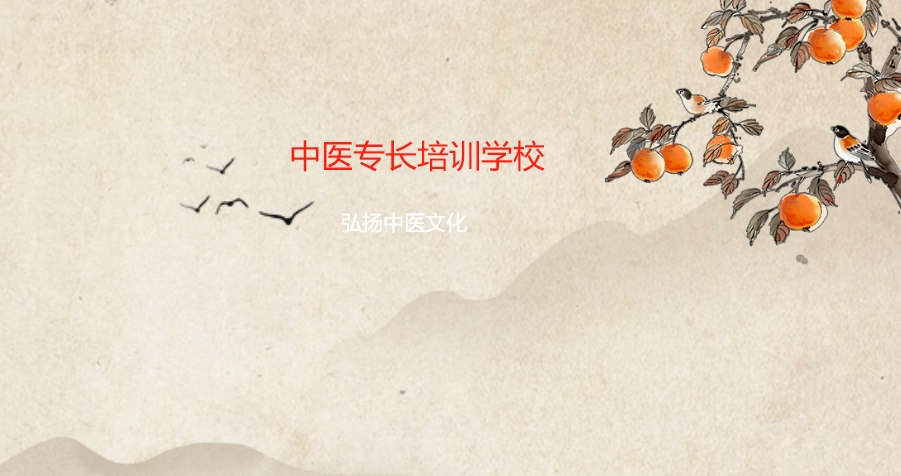 中医专长培训机构