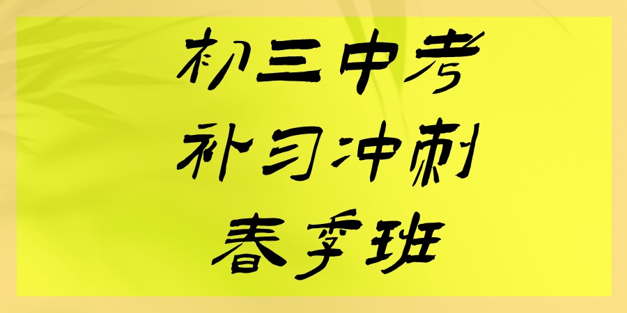 上海初中中考冲刺全日制补课机构