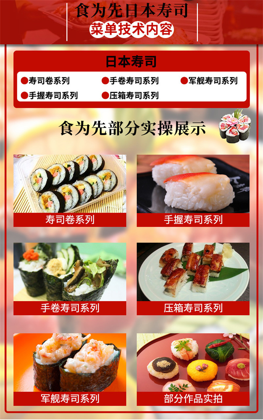 日式寿司快餐