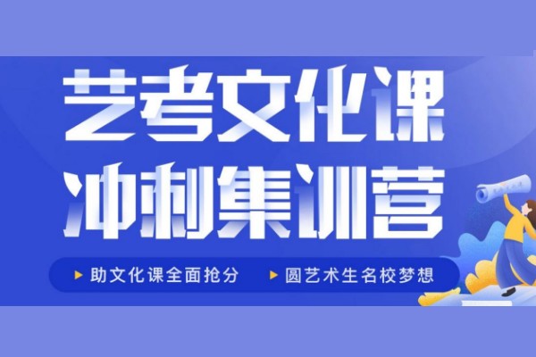 艺术生高考文化冲刺集训营