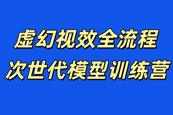 次世代模型训练营