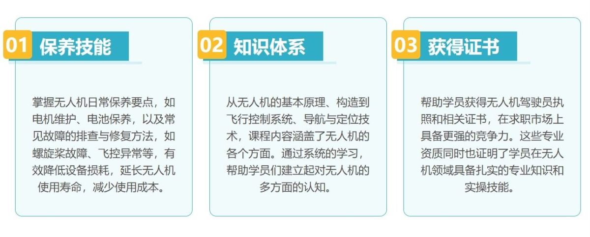 山东新航道无人机教育